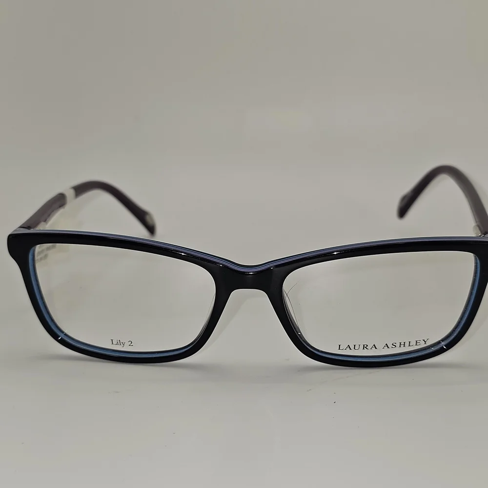 LAURA ASHLEY EYEWEAR‎ LILY 2 DARK MAUVE BLACK PURPLE 53-16-135 FLEX HINGE